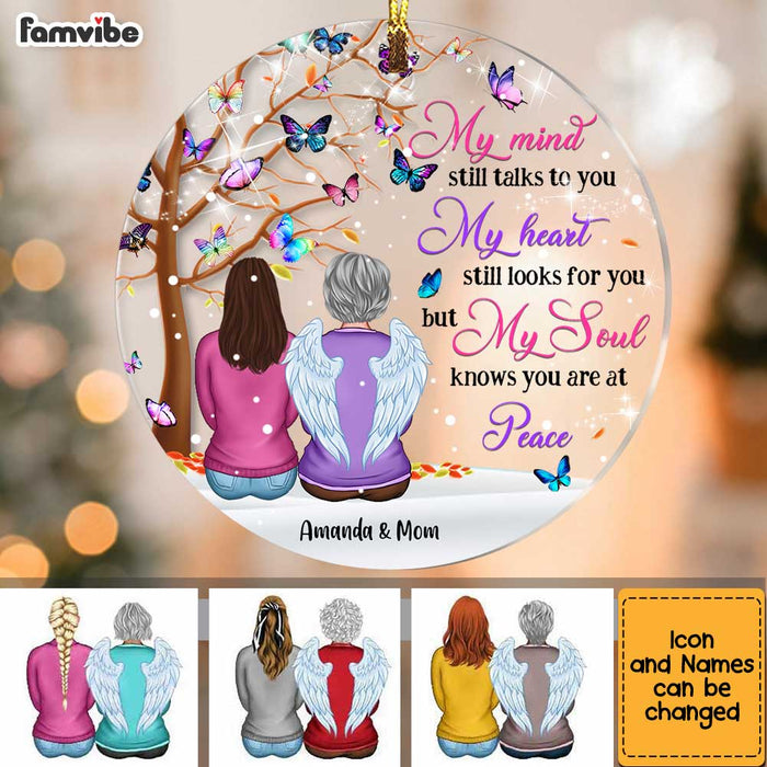 Personalized Butterfly Memo Circle Ornament SB164 32O34 1