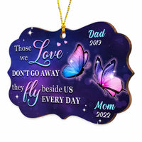 Personalized Memo Butterfly Sympathy Benelux Ornament SB162 32O34 thumb 1