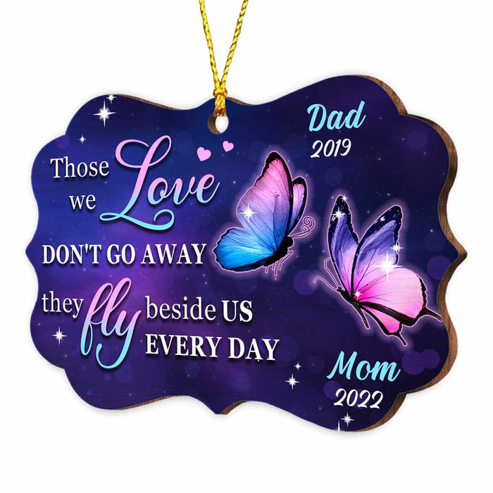 Personalized Memo Butterfly Sympathy Benelux Ornament SB162 32O34 1