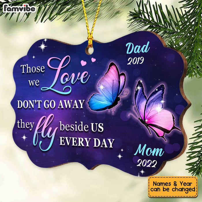 Personalized Memo Butterfly Sympathy Benelux Ornament SB162 32O34 1