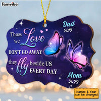 Personalized Memo Butterfly Sympathy Benelux Ornament SB162 32O34 thumb 1