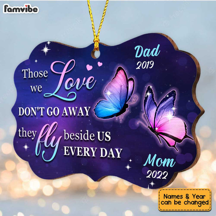 Personalized Memo Butterfly Sympathy Benelux Ornament SB162 32O34 1