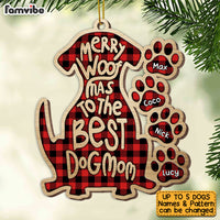 Personalized Dog Mom Christmas Ornament SB201 85O53 thumb 1