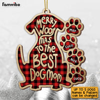 Personalized Dog Mom Christmas Ornament SB201 85O53 thumb 1