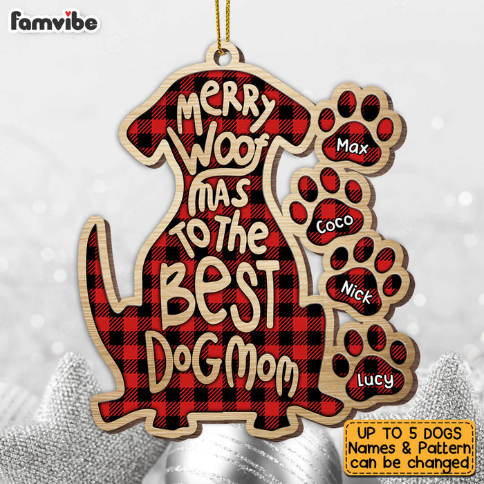 Personalized Dog Mom Christmas Ornament SB201 85O53 1
