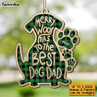 Personalized Dog Mom Christmas Ornament SB201 85O53 thumb 1