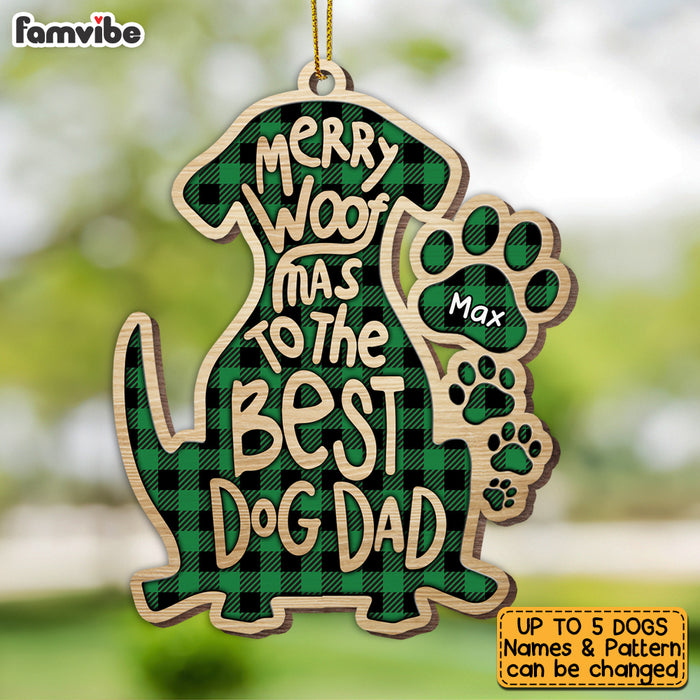 Personalized Dog Mom Christmas Ornament SB201 85O53 1