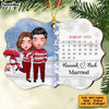 Personalized Couple Together Christmas Benelux Ornament SB192 23O28 1