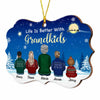 Personalized Grandma Loves Grandkids To The Moon And Back Christmas Benelux Ornament SB171 30O34 1