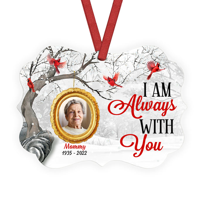 Personalized Memo Photo I Am Always With You Benelux Ornament SB193 30O53 1