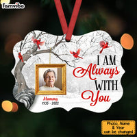 Personalized Memo Photo I Am Always With You Benelux Ornament SB193 30O53 thumb 1