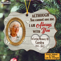 Personalized Memo I Am Always With You Benelux Ornament SB193 32O34 thumb 1