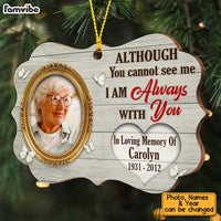 Personalized Memo I Am Always With You Benelux Ornament SB193 32O34 thumb 1