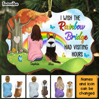 Personalized Dog Memo Rainbow Bridge Benelux Ornament SB201 32O34 thumb 1