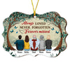 Personalized Memo Forest Always Loved Never Forgotten Forever Missed Benelux Ornament SB202 30O28 1