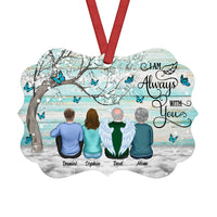 Personalized I Am Always With You Memo Butterfly Christmas Benelux Ornament SB202 58O53 thumb 1