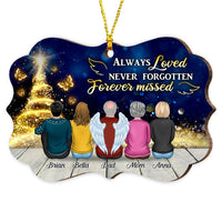 Personalized Memo Always Loved Never Forgotten Forever Missed Benelux Ornament SB204 30O28 thumb 1