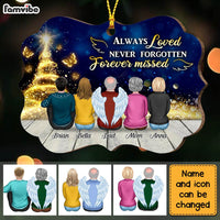 Personalized Memo Always Loved Never Forgotten Forever Missed Benelux Ornament SB204 30O28 thumb 1