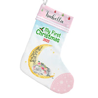 Personalized Baby First Christmas Elephant Stocking SB221 85O67 thumb 1