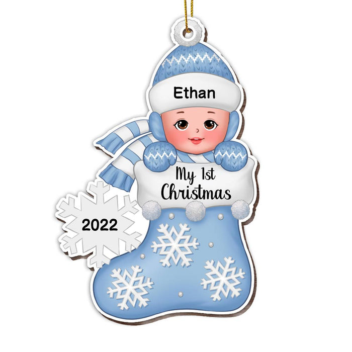 Personalized Baby First Christmas Ornament SB241 32O28 1