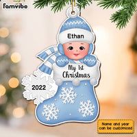 Personalized Baby First Christmas Ornament SB241 32O28 thumb 1