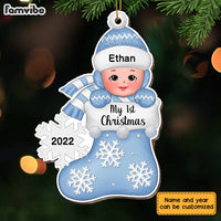 Personalized Baby First Christmas Ornament SB241 32O28 thumb 1