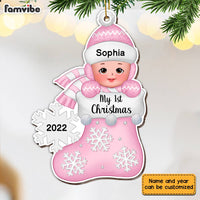 Personalized Baby First Christmas Ornament SB241 32O28 thumb 1