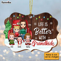 Personalized Grandma Red Truck Benelux Ornament SB236 30O34 thumb 1