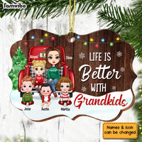 Personalized Grandma Red Truck Benelux Ornament SB236 30O34 thumb 1
