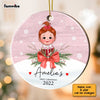 Personalized My First Christmas Baby Boy Girl Circle Ornament SB231 58O67 1