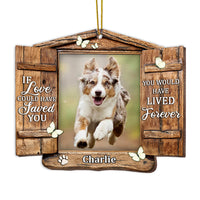 Personalized Memo Dog Photo Ornament SB232 85O53 thumb 1