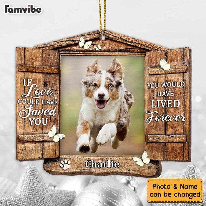Personalized Memo Dog Photo Ornament SB232 85O53 1