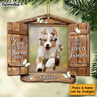 Personalized Memo Dog Photo Ornament SB232 85O53 thumb 1