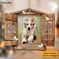 Personalized Memo Dog Photo Ornament SB232 85O53 thumb 1