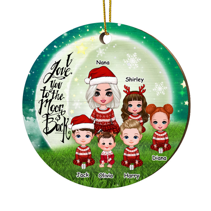 Personalized 'Little Santas' Grandma Ornament: Festive Gift for Grandma -  Famvibe