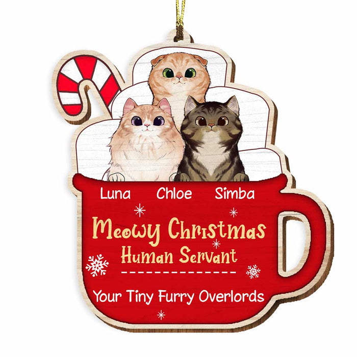 Personalized Cat Christmas Ornament SB262 85O34 1