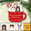 Personalized Cat Christmas Ornament SB262 85O34 1