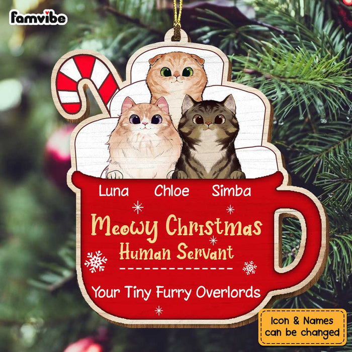 Personalized Cat Christmas Ornament SB262 85O34 1