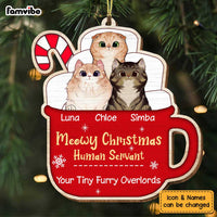 Personalized Cat Christmas Ornament SB262 85O34 thumb 1