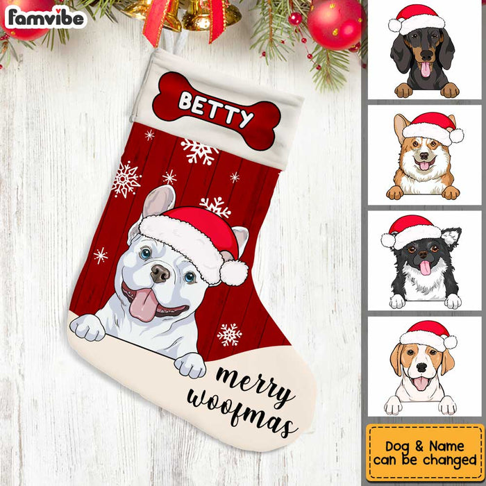 Personalized Christmas Dog Stocking SB243 23O34 1