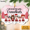 Personalized Grandma Life Is Better With Grandkids Benelux Ornament SB243 32O28 1