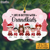 Personalized Grandma Life Is Better With Grandkids Benelux Ornament SB243 32O28 1
