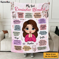 Personalized Gift For Daughter God Reminders Blanket 31346 thumb 1