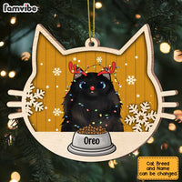 Personalized Cat Christmas Ornament SB261 30O47 thumb 1