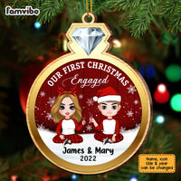 Personalized Couple First Christmas Ornament SB263 85O67 thumb 1