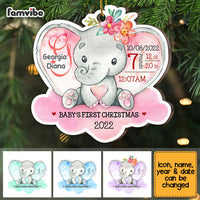 Personalized Baby Elephant First Christmas Ornament SB283 85O67 thumb 1