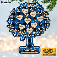 Personalized Christmas Grandma Grandkid Tree Ornament SB261 23O28 thumb 1