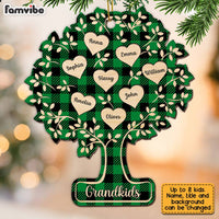 Personalized Christmas Grandma Grandkid Tree Ornament SB261 23O28 thumb 1