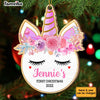 Personalized Baby Unicorn First Christmas Ornament SB271 85O67 1