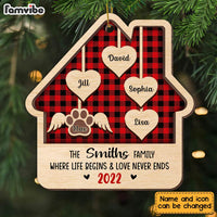 Personalized Family House Ornament SB272 30O28 thumb 1